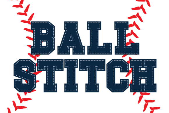Ball Stitch: A Bold Serif Font for Crafters