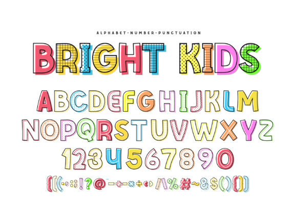 Bright Kids: A Playful Script Handwritten Font for Editors