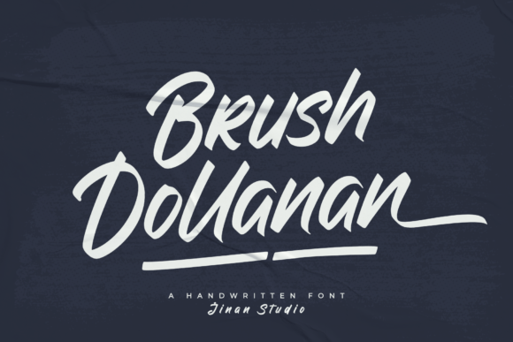 Brush Dollanan: A Visceral Script Handwritten Font