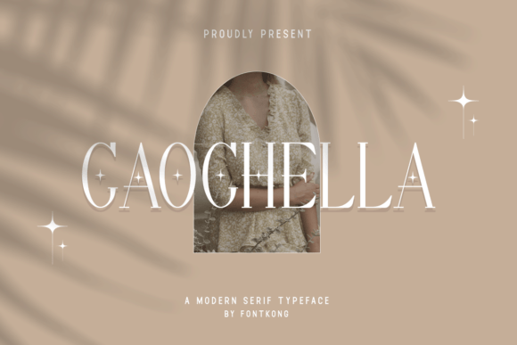 Caochella: A Sophisticated Serif Font for Editorial Design