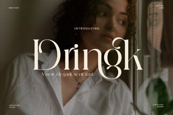 Dringk Font Review: Elegant Serif for Branding