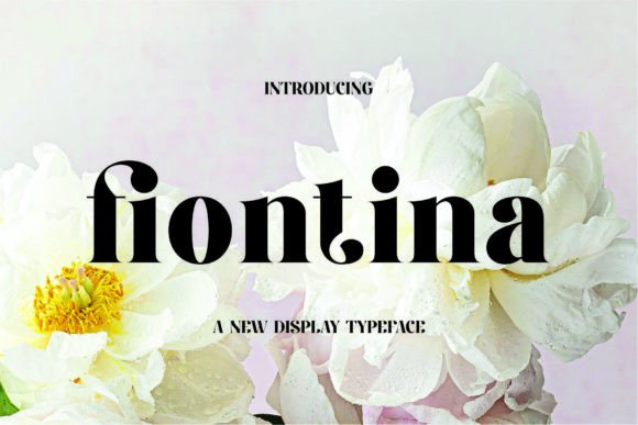 Fiontina Serif Font for Elegant Campaigns