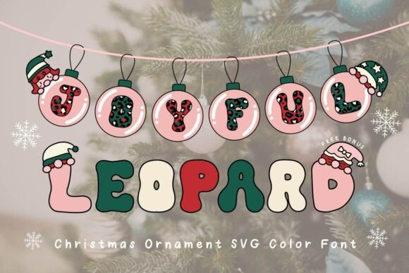 Joyful Leopard: A Playful Typeface for Festive Editorial Design