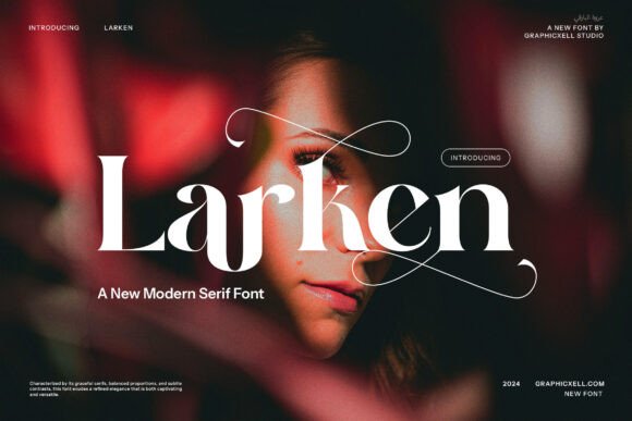 Larken: A Modern Serif Typeface for Makers