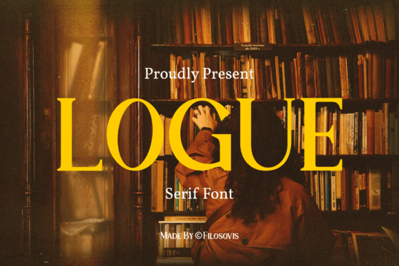 Logue: A Playful Serif Font for Editorial Design