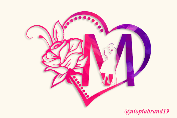 Mi Amor Monogram: The Ultimate Romantic Font for Designers
