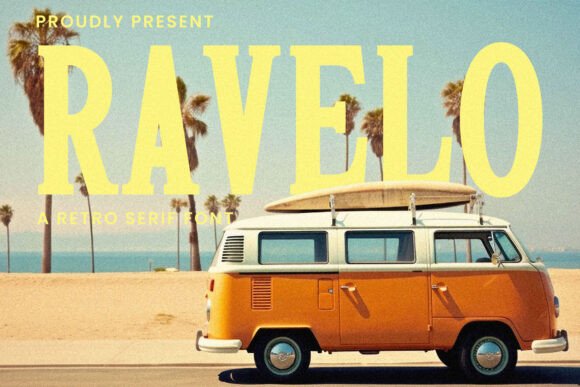 Ravelo: A Vintage Serif Font for Modern Web Design