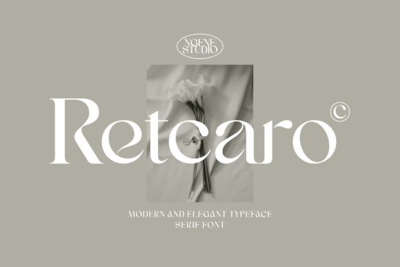 Retcaro: A Modern Serif Font for Web Design