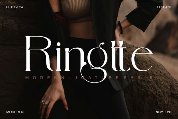 Ringtte: A Vintage Serif Font for Branding