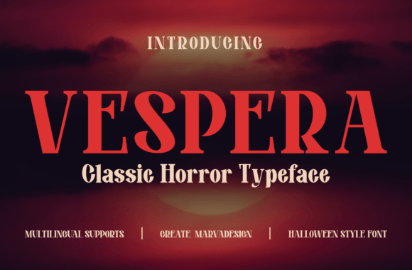 Vespera Serif Font for Elegant Craft Designs
